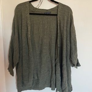 Green Cardigan